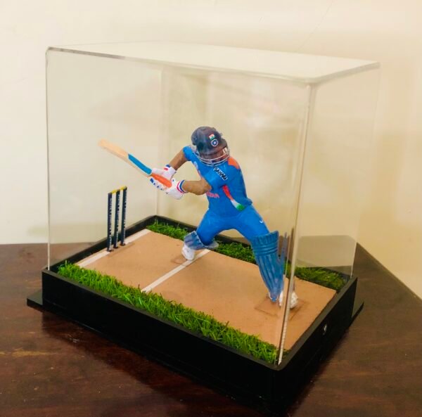 M.S Dhoni figurine desk decor