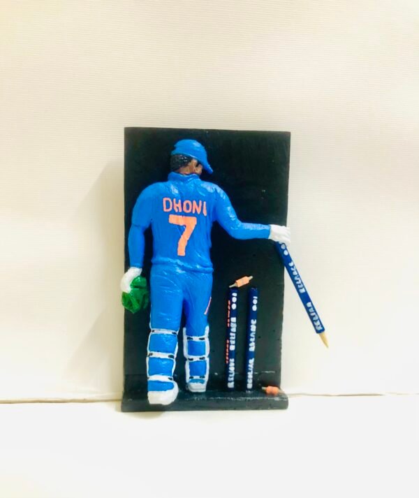 Dhoni 3D Magnet - India jersey