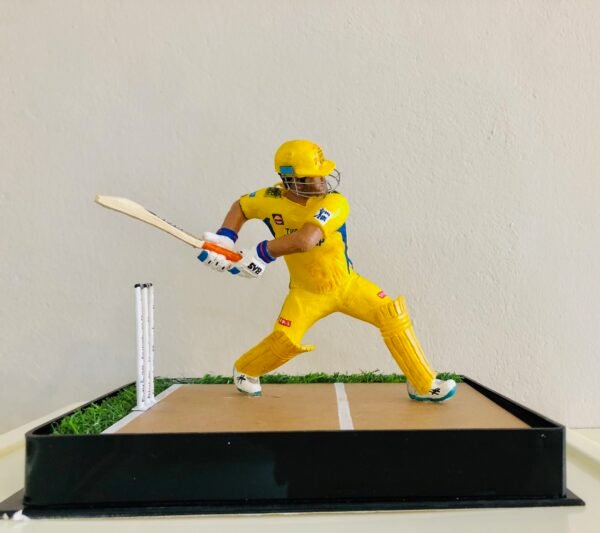 M.S. Dhoni Figurine - CSK Jersey
